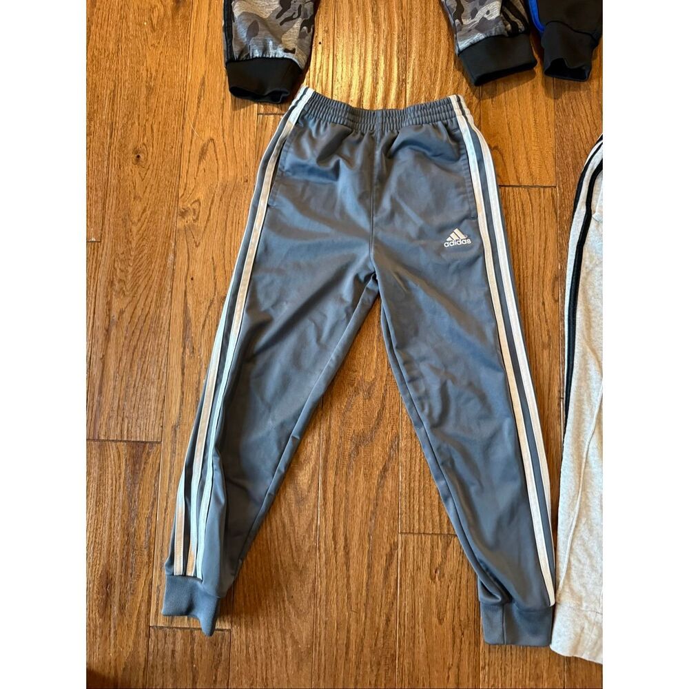 Adidas boys sweatpants jogger bundle size 7/8 - Picture 5 of 13